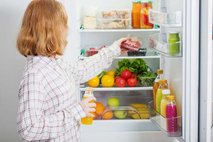 spreco alimentare uso frigorifero 