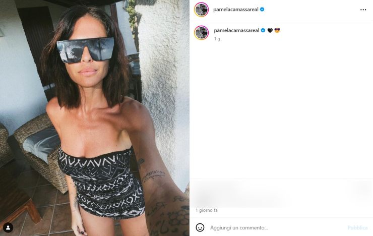 Pamela Camassa foto da urlo temptation island 