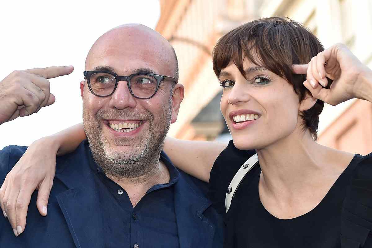 Paolo Virzì e Micaela Ramazzotti protagonisti di una lite furiosa