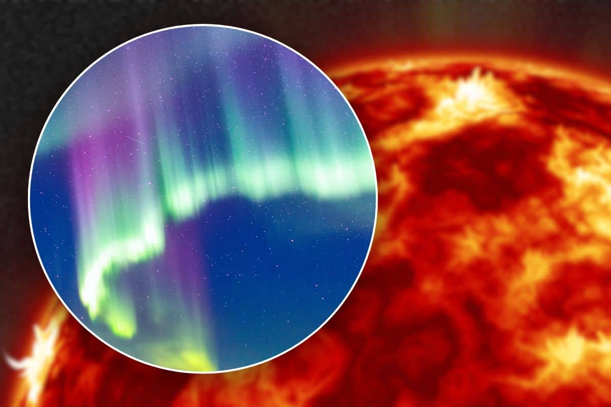 tempeste solari aurora boreale Italia