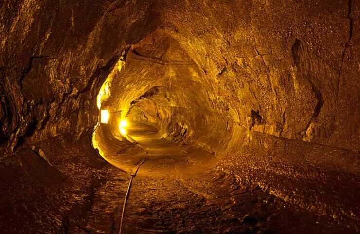 Tubo di lava Hawaii