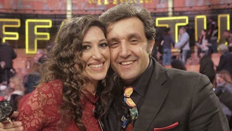 Flavio Insinna e Adriana Riccio 